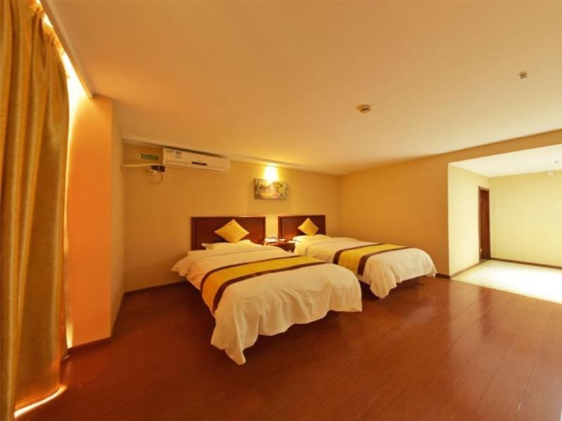 Greentree Inn Shanghai Songjiang District Yanshou Road Li Ta Express Hotel Zhujing Exterior foto
